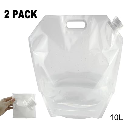 FUCNEN Réservoir à eau légère pliante Eau potable Sac de ...