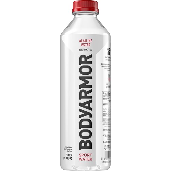 BODYARMOR NUTRITION SPORT WATER ALKALINE WATER, SUPERIOR HYDRATION,...