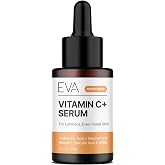 Eva Naturals Vitamin C Serum for Face with Retinol &amp; Niacinamide, 1 oz | Non-comedogenic, dermatologist-tested 6-active formula with salicylic and hyaluronic acid that fades the look of dark spots