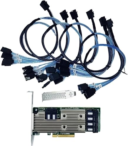 LSI 9206-16e Quad Port SAS 6Gb/s Host Bus Adapter Controller Card PCI-e H3-25448 LSI 9206-16e Quad Port SAS 6Gb/s Host Bus Adapter Controller Card PCI-e H3-25448