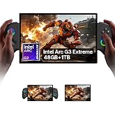 ONEXPLAYER X2 Gaming PC, Intel Arc G3 Extreme, 10.95" 120Hz, 48GB 1TB | Arc B390 graphics, 2560x1600 120Hz, 48GB LPDDR5x, 1TB M.2 2280 PCIe 4.0, 65Wh battery, WiFi 7, BT 5.4, detachable controllers