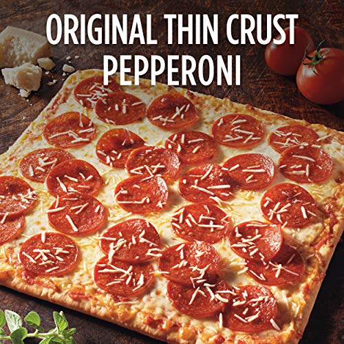 DIGIORNO Original Thin Crust Pepperoni Frozen Pizza, 22.1 oz. | Made with Mozzarella Cheese