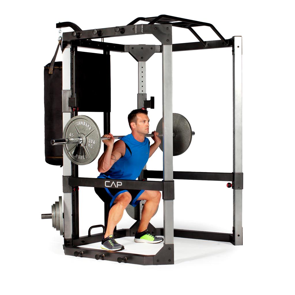 CAP Barbell Ultimate Power Cage with Performance Pack
