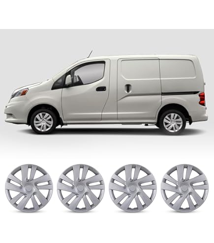 Amazon.com: 15”Silver Lacquer Hubcaps for 2013-2021 Nissan NV200