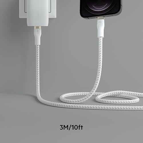 Belkin BoostCharge Pro Flex Braided USB Type C to Lightning Cable
