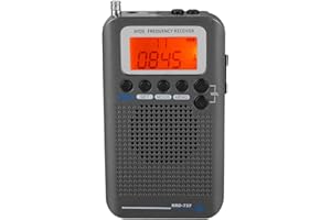 Multi Band Radio Receiver Scanners, Hand held, Frequency Bands: AIR FM AM CB SW VHF Build in Rechargeable Battery Portable Tr