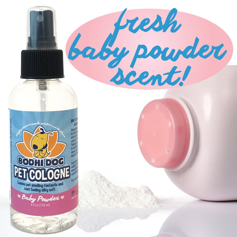 New Natural Baby Powder Pet Cologne Cat & Dog Deodorant and Scented