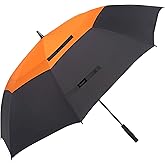 Doubwell golf umbrella large oversize 68 inches air vent double canopy windproof automatic straight rain umbrellas for men and women