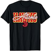 NBA - Atlanta Hawks Blockletter Script T-Shirt