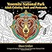 Yosemite National Park, Adult Coloring Book and Postcards by 