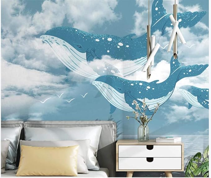 Fototapete Tapete Kinderzimmer-Mittelmeer-Himmelwalkinderraum