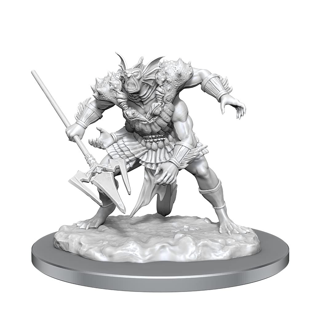 Wizkids D&D Nolzurs Marvelous Sahuagin Baron Unpainted Miniatures