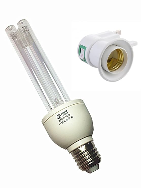 UV-Lampe, antibakterielle Sterilisationsrate 99 %, die integrierte UV-Entkeimungslampe gegen Viren, Bakterien, Schimmel und K