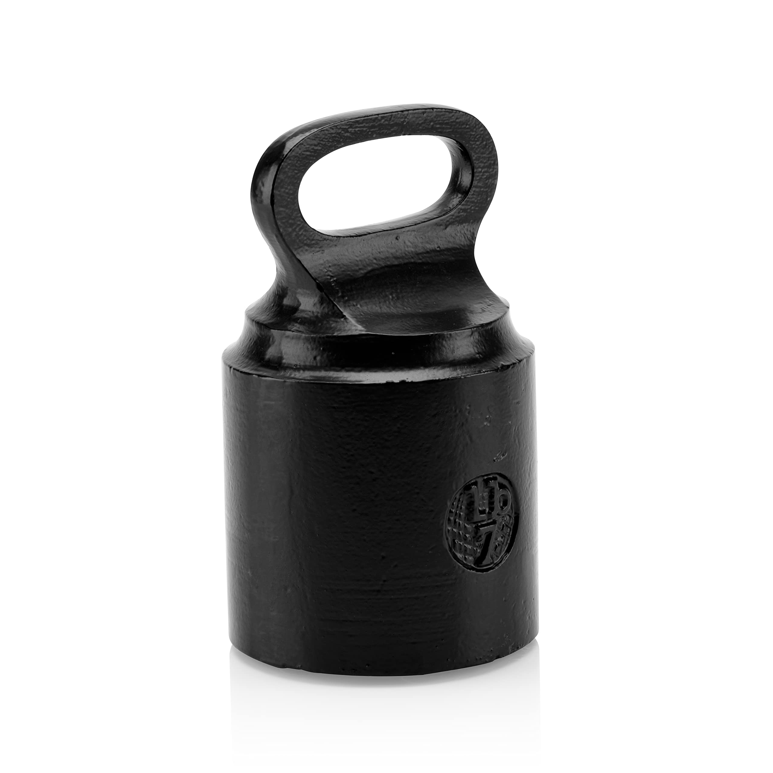 Photo 1 of CRAFTSMAN ROAD Cast Iron Door Stop Decorative, Weighted Heavy Door Weight 7lb Antique Free Standing 7' x 4' Non Slip with Handle (Black)