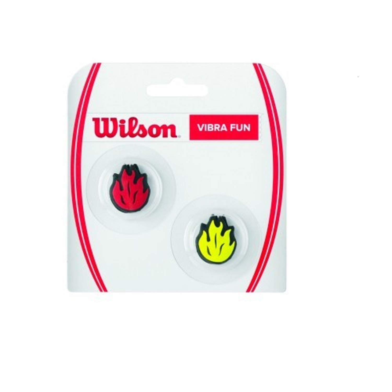 Wilson Vibra Fun Dampener Flames - Red/Yellow, N/A