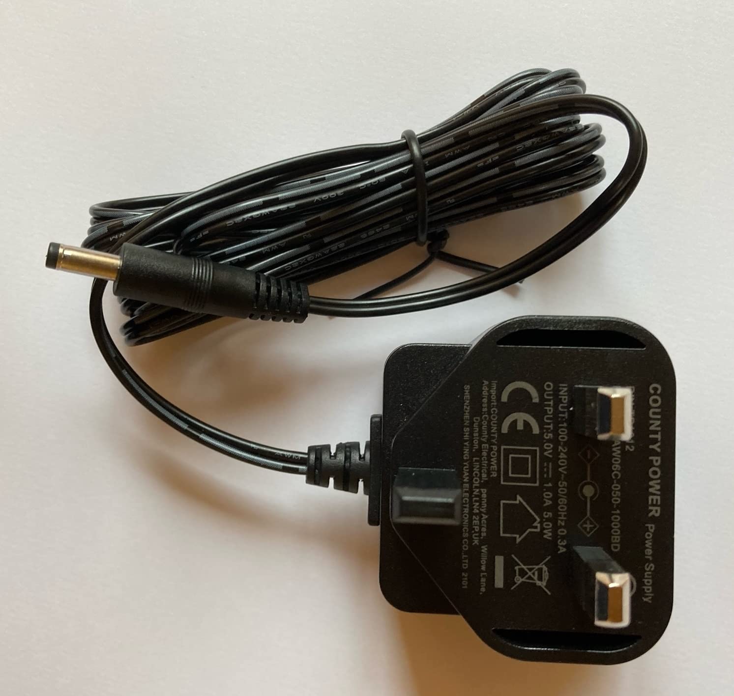 County Power 5V Replacement Adapter for Tascam PS-P520 PSU Part