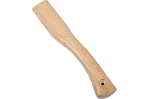 Axe Handle Wooden Short Ax Handle Replacement Hatchet Handle with Hanging Hole Smooth 14.6inch Curved Axe Handles Axe Handle 