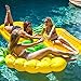 U.S. Pool Supply Huge 5 Foot Inflatable Pineapple Pool Float - Fun Kids Swim Party Toy - Summer Lounge Raft