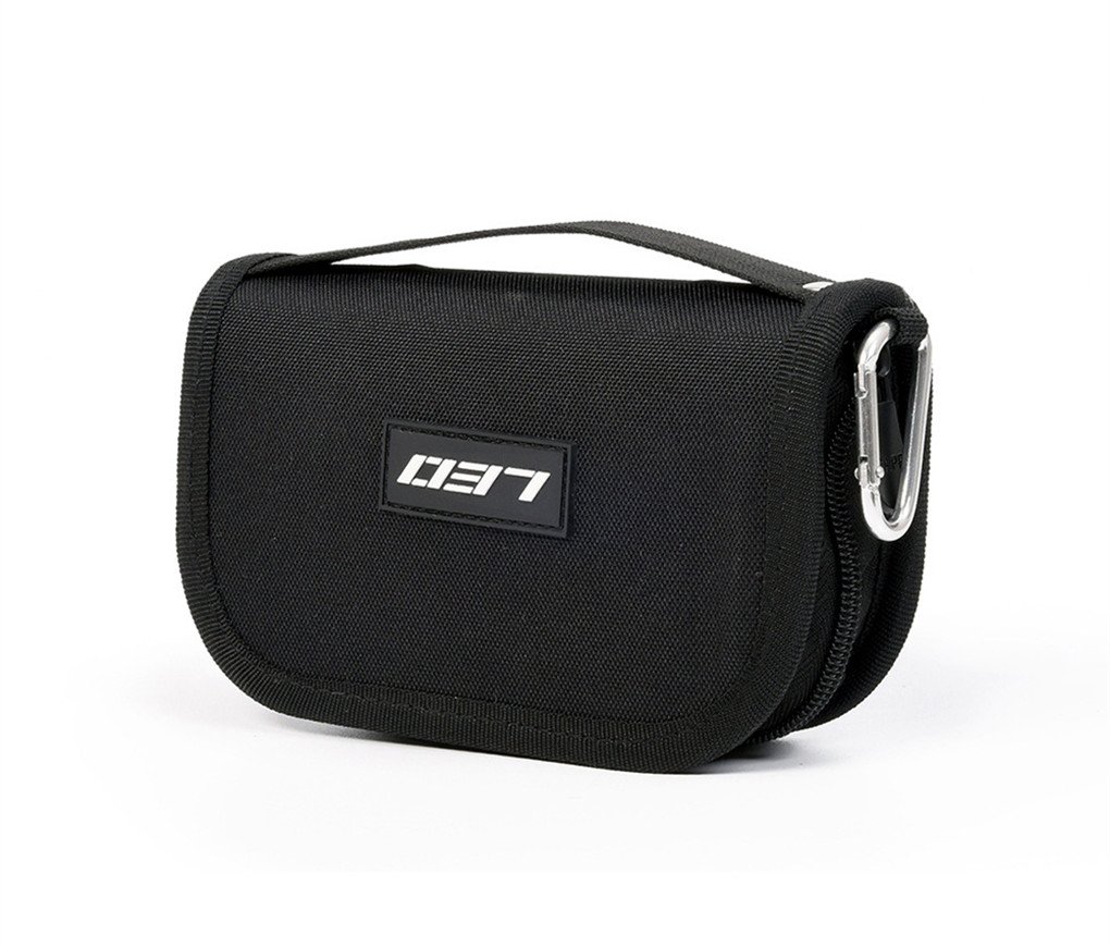 Toasisストレージラップバッグスピナー釣りルアー疑似餌財布型ケース ブラック B07brg6qd5 釣りエサ箱 新しいエルメス Dispora Jatimprov Go Id