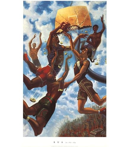 Trumpet Man Canvas Wall Art By Justin Bua – 37x12, Street Jazz Festival Scene, Urban Decor, Ready To Hang