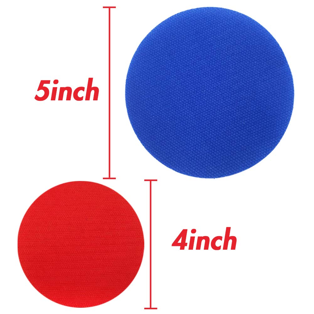 Koogel 40pcs Carpet Markers,2Size Carpet Spots Carpet Markers Kids Preschool Kindergarten Teachers Classroom Dots for Floor