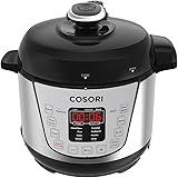 COSORI Mini 7-in-1 Multifunctional Programmable Pressure Cooker, Rice Cooker, Slow Cooker with Glass Lid, Extra Sealing Ring and Recipe Book, 2 Quart /800W