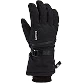 Kombi Men's Sanctum Waterproof Breathable Insulated Outdoor Winter Sport Gloves with Heat-Pack Pocket and Removable Leash