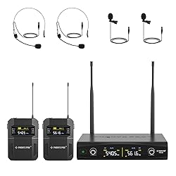 Phenyx Pro UHF Wireless Microphone System w/ 2x30