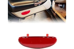 MGWILL Door Reflector Panel Red Compatible with C5 Corvette 1997-2004 Front Left or Right Side