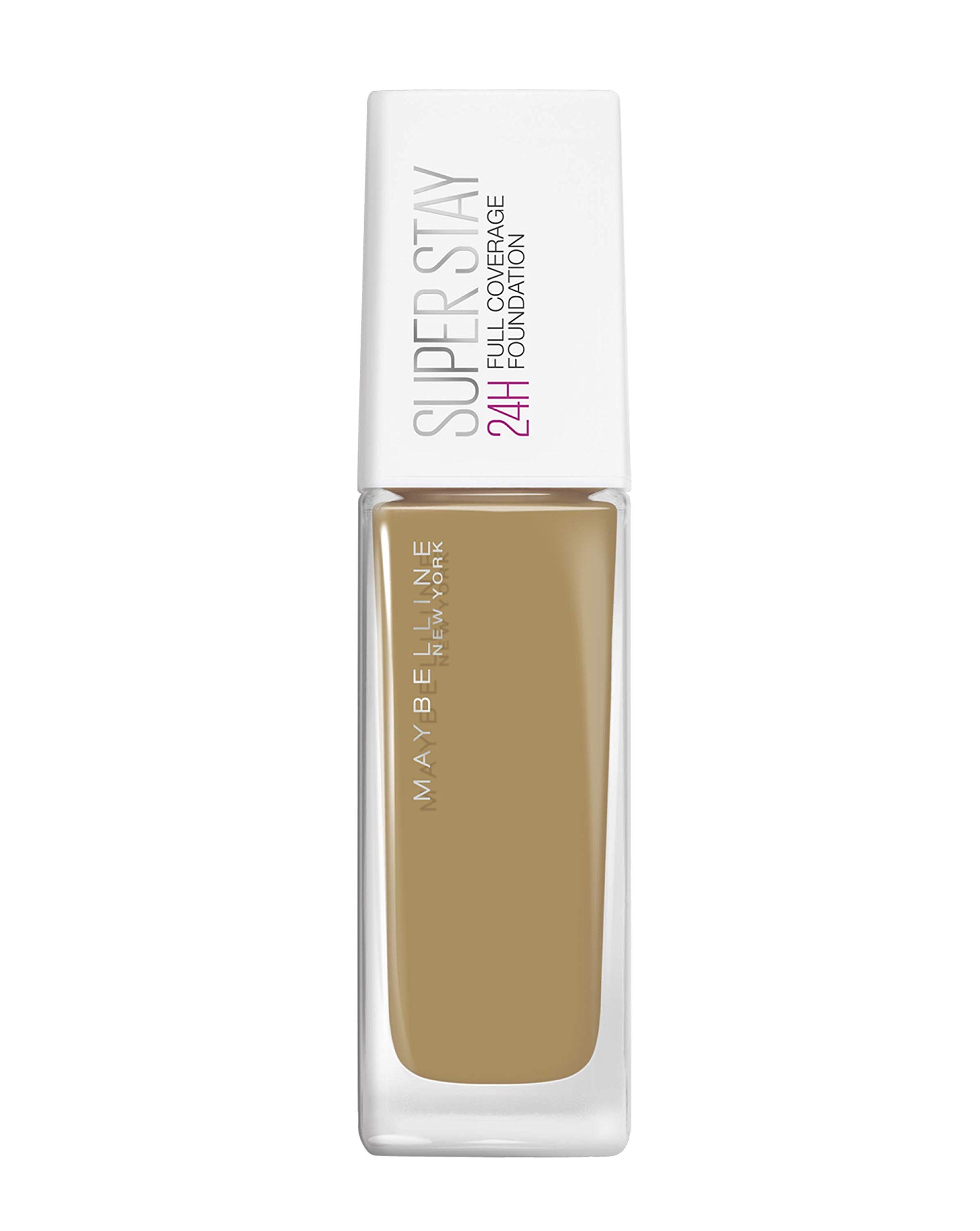 Maybelline New York Foundation, Superstay 24 Hour Longlasting Foundation, Lightweight Feel, Water and Transfer Resistant, 30 ml, Shade: 34, Soft Bronze