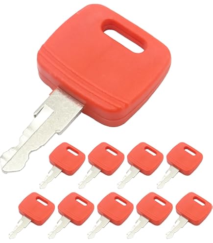 5 PCS Excavator Ignition starter key H800, suitable for