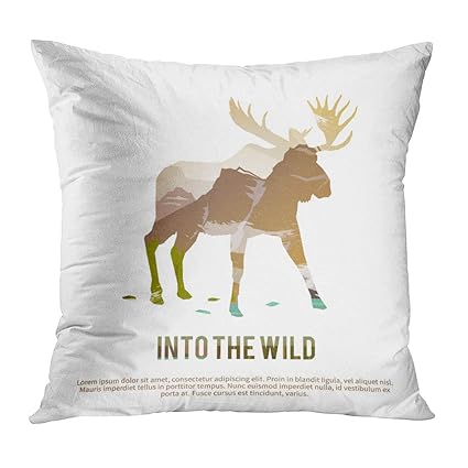 Amazon Com Tomkeys Throw Pillow Cover White Nature On Themes Wild