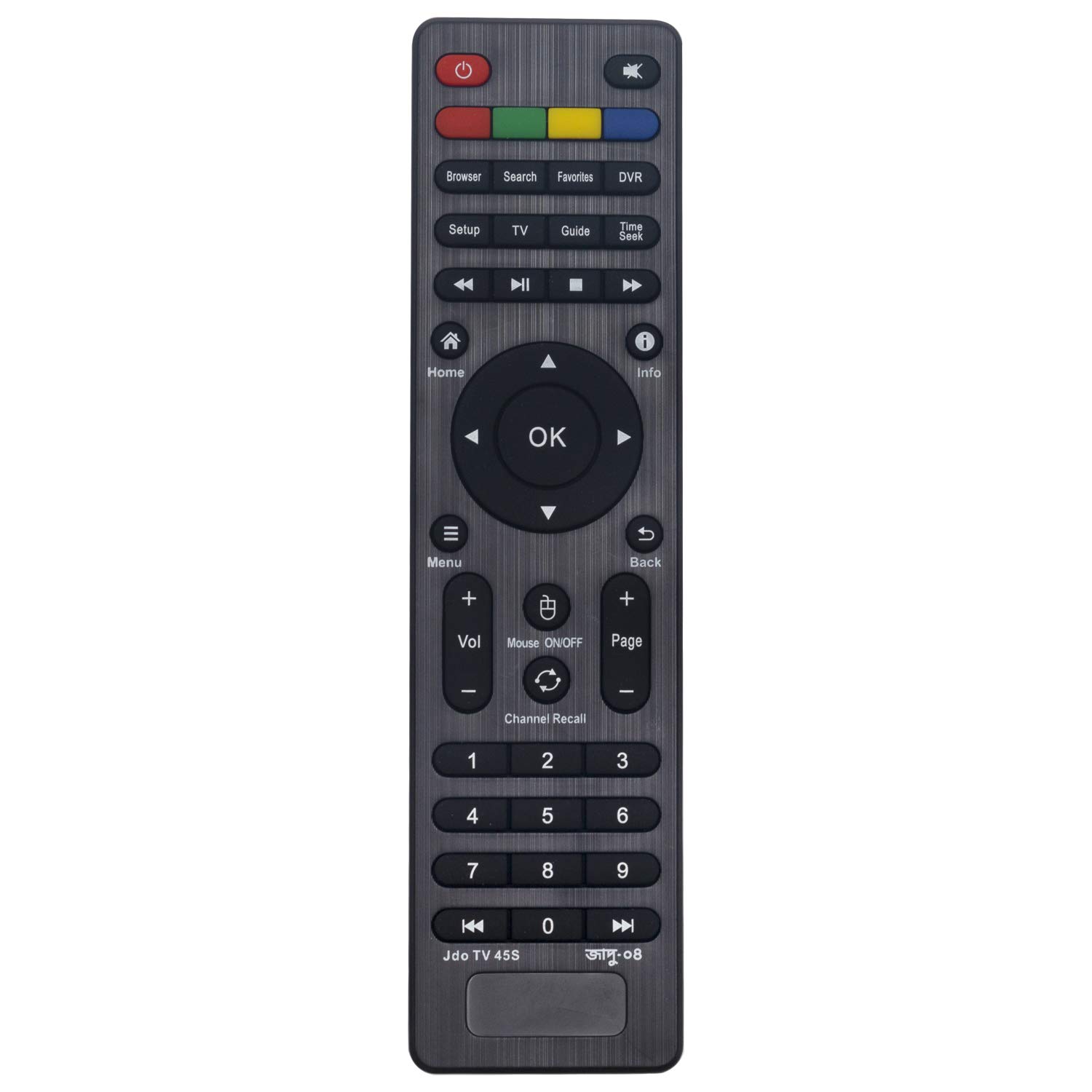 VINABTY JDO TV 45S Remote Control Replacement for Jadoo TV 4 4S 5 5S IPTV BOX Remote Controller