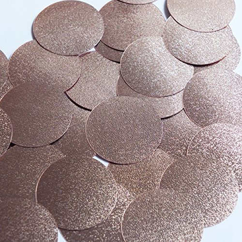 Round Sequin 40mm Mink Pink Metallic Embossed Texture Loose Couture Paillettes