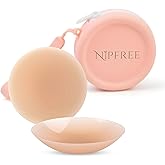 NIPFREE Nipple Covers for Women with Case - Reusable Silicone Pasties, Waterproof Invisible Bra Cups, Fits A-C Cups