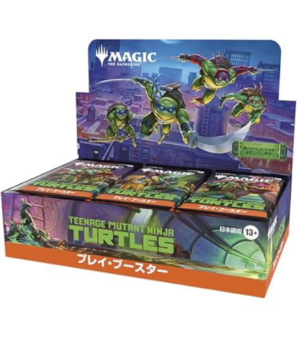 Amazon.com: UniVersus: Teenage Mutant Ninja Turtles Booster Display : Toys & Games