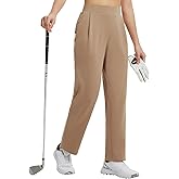 baleaf Women's Fleece Lined Pants Golf Winter Pockets High Waisted Thermal Cold Travel Work