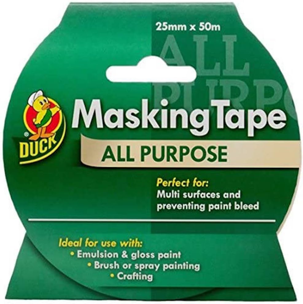 Duck Ducktape Masking Tape All Purpose 25 mm x 50 m