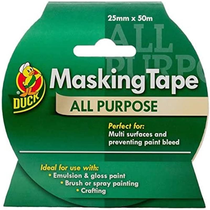 Duck Ducktape Masking Tape All Purpose 25 mm x 50 m