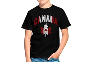 Canada Day Shirt Kids,Maple Leaf Flag Cotton Tshirts,Patriotic Canadian Tops Clothes for Youth Child Boys Girls Toddler
