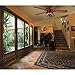Westinghouse 7800000 Brentford Indoor/Outdoor Ceiling Fan with Light, 52 Inch, Aged Walnut