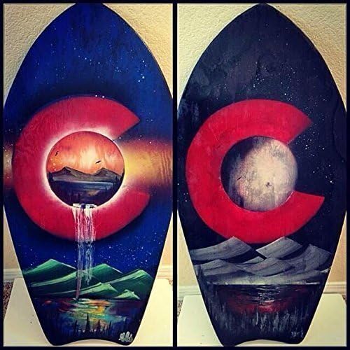 Double Sided Colorado Skim Board
