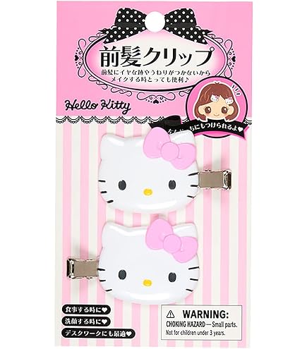 Amazon.com: Sanrio 660868 Charmy Kitty Bangs Clip, ABS Resin