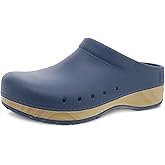 Dansko Kane Slip-On Mule Clog for Women - Lightweight Cushioned Comfort and Removable EVA Footbed with Arch Support - Easy Clean Uppers
