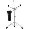 Donner Snare Drum Stand, Concert Snare Drum Stands Adjustable Snare Stand Double Braced with Drumstick Holder Fit for 10''-14'' Dia Drums, Height Range 14.2-22.8 Inches