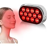 Red Light Therapy Box, 13pcs 2in1 LED with 660&850, Aluminum Alloy, Red Light Panel with Soft Belt, Rechargeable 5000mA (13 LEDs) Red Light Therapy Panel for Body