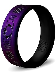 Knot Theory Claddagh Silicone Ring for Men and