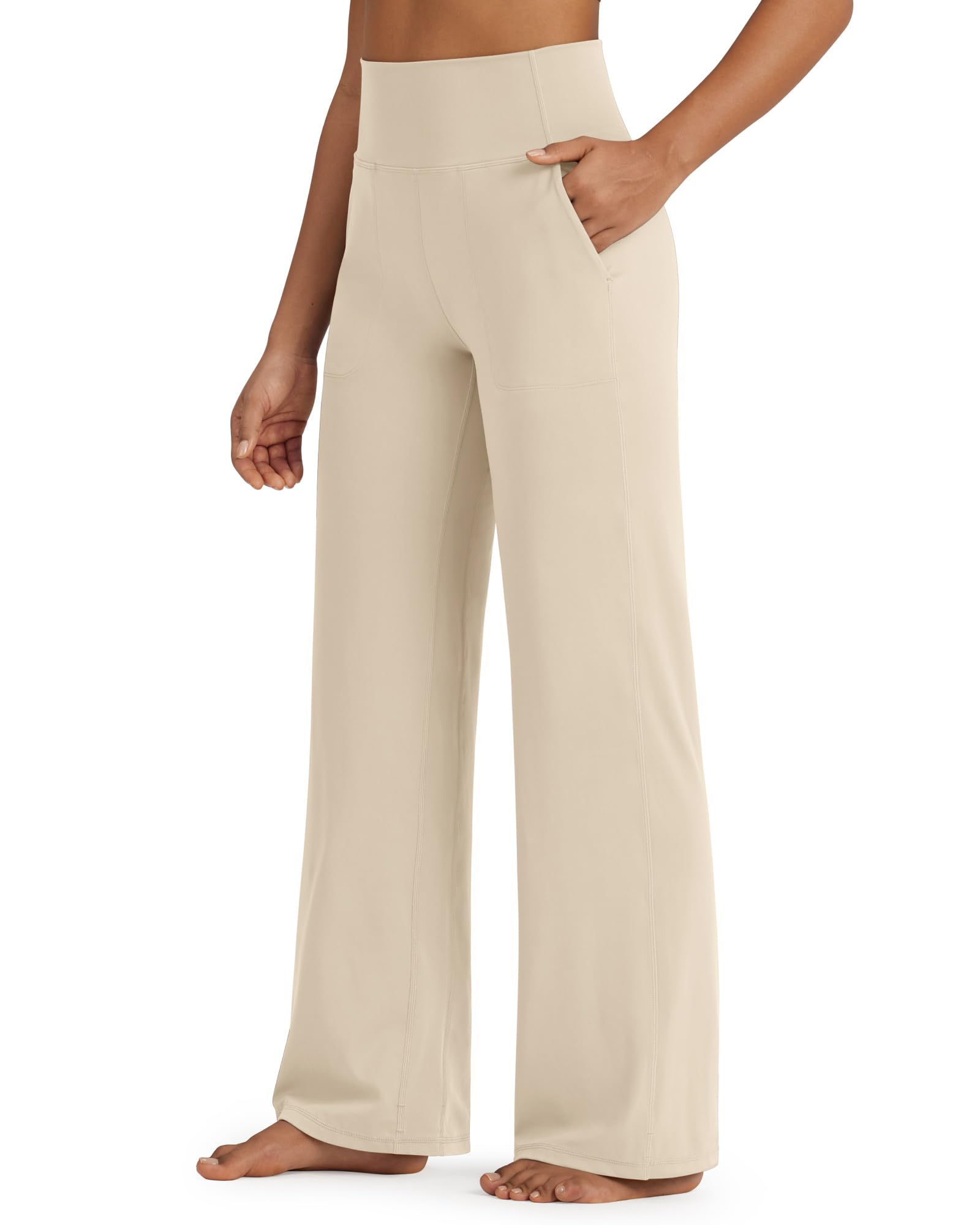 G4Free Wide Leg Yoga Pants for Women High Waist