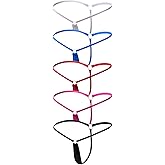 ETAOLINE Women's Low Rise Sexy Underwear Y-Back G-string Lingerie Thong Panty