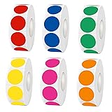 Yeachlaing 0.75 Inch Round Color Coding